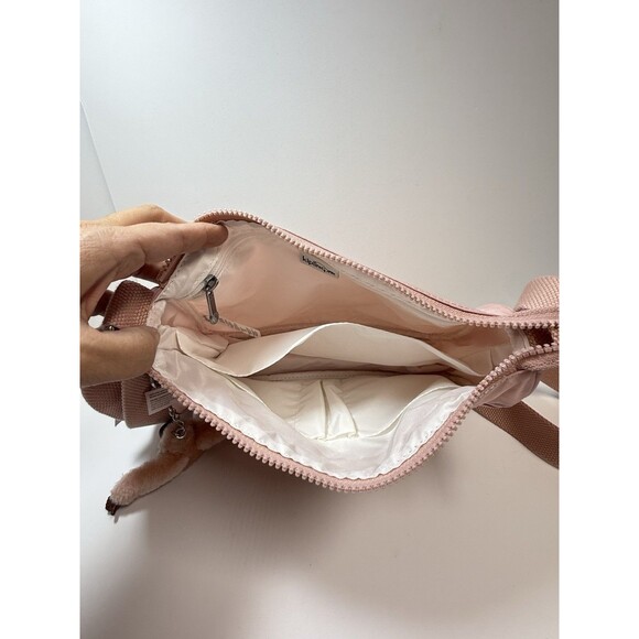 Kipling Callie Crossbody Bag W/Leslie Monkey Keychain In Illuminating Pink New - Picture 4 of 6